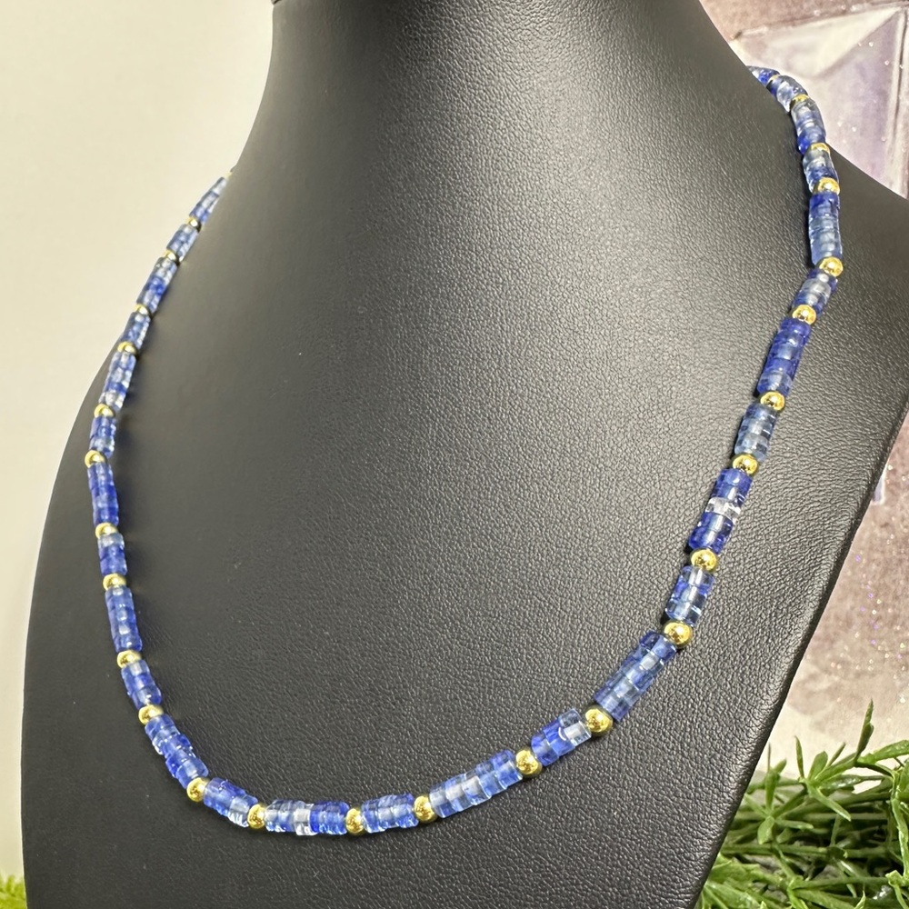 Natural Dyed Jade Beaded Necklaces - Picture 2 of 4